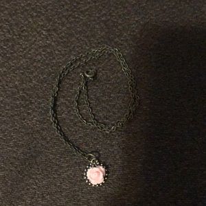 Small rose necklace